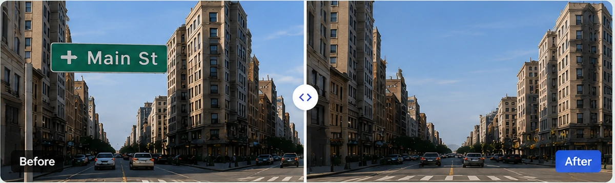 Remove text from images online